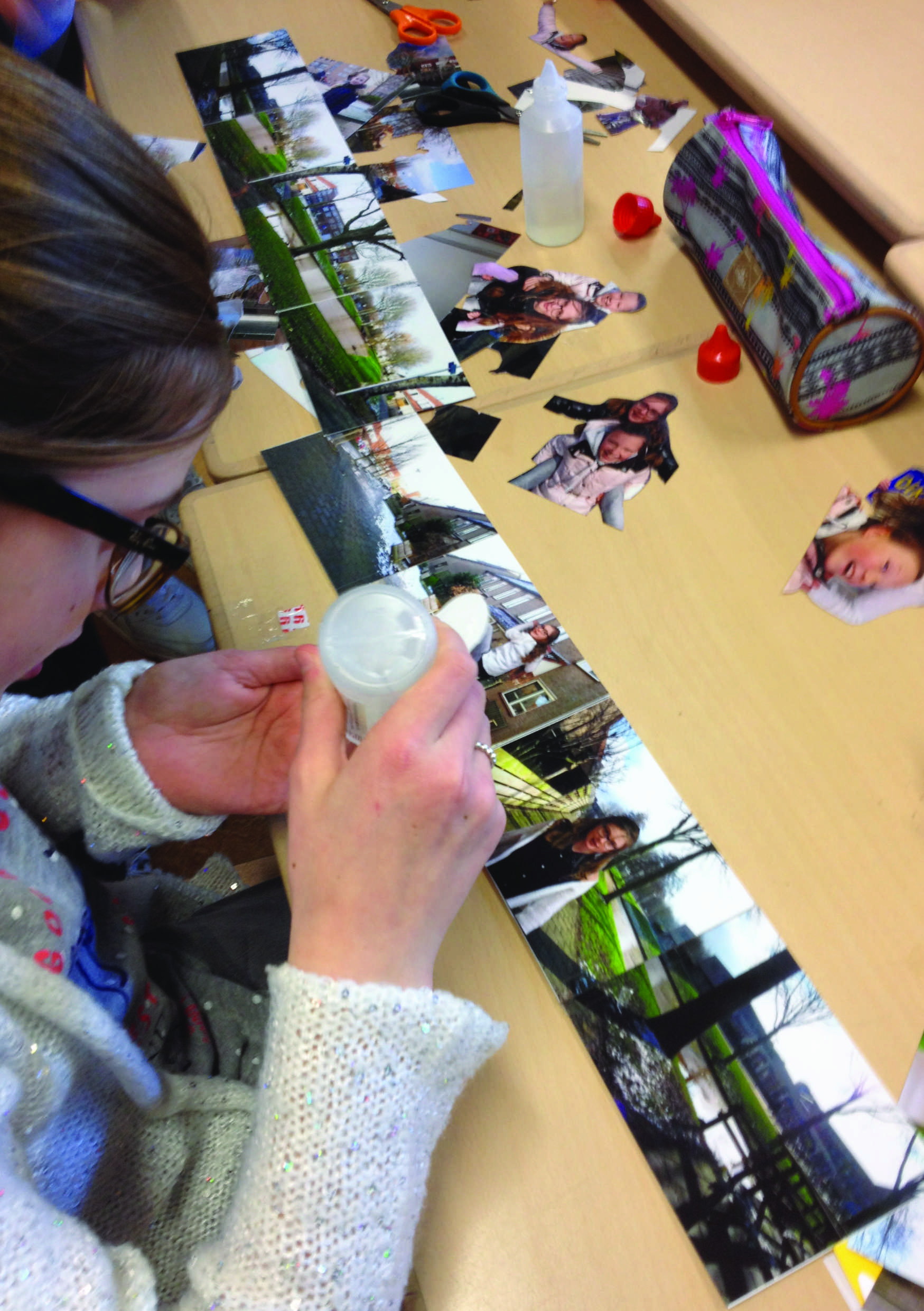 Een foto-panoramaboekje maken